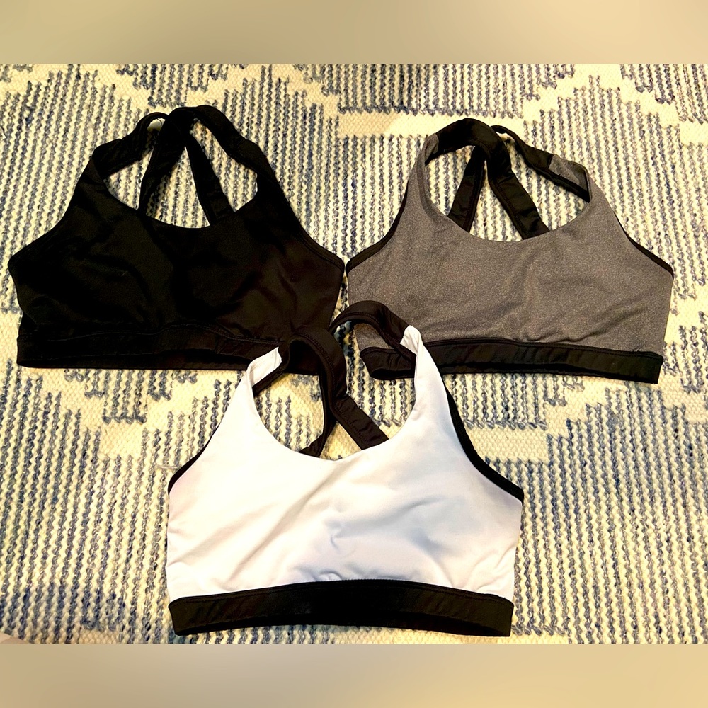 3 Central Park West new Size Small Sports bras - worn once.